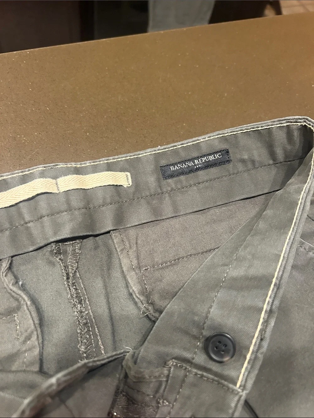 Banana Republic Olive Green Chinos